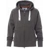 PAYPER DALLAS+ LADY 000406-0001 / Celozapínacia dámska mikina s kapucňou - smoke M
