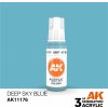 AK Interactive akrylová barva deep sky blue 25ml