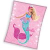 Carbotex Dětská deka Barbie Mořská Panna