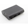 Raspberry Pi Plastic Case Enclosure Box Black Krabička for Pi B+/RPI2/3/3B/3B+