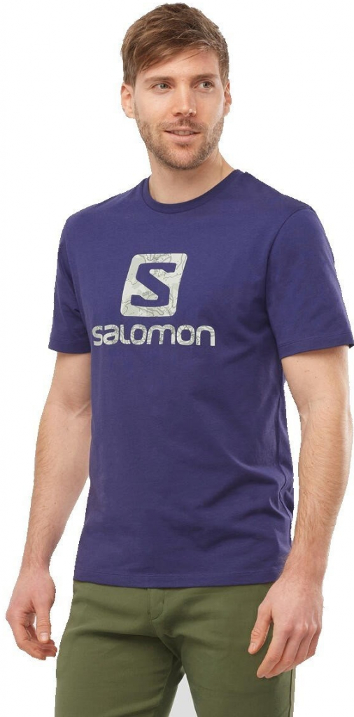 Salomon tričko Outlife Logo SS tee tmavomodré od 23,9 € - Heureka.sk