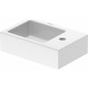 Duravit Vero Air umývadlo 38x25 cm obdĺžnik klasické umývadlo-umývadlo na nábytok biela 0724380000