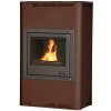 Krbové kachle AQUAFLAM 25 s výmeníkom hnedá- zamatová,základná regulácia