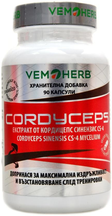 VemoHerb Cordyceps CS-4 90 kapsúl