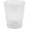 Kinekus Kvetináč plastový, transparentný, 12,5 cm, COUBI ORCHID, priesvitný