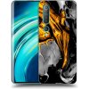 Picasee silikónový prehľadný obal pre Xiaomi Mi 10 - Black Gold