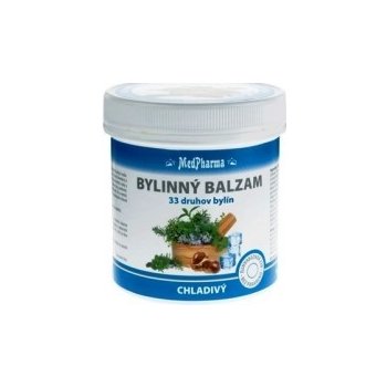 MedPharma bylinný balzam chladivý extrak z 33 druhov bylín 250 ml