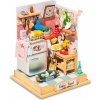 RoboTime miniatúra domčeka Kuchyňa chutí života RoboTime