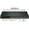 ZyXEL XGS2220-30, L3 Access Switch, 24x1G RJ45 2x10mG RJ45, 4x10G SFP+ Uplink, incl. 1 yr NebulaFlex Pro XGS2220-30-EU0101F