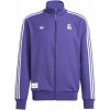 adidas Real Madrid Terraces Icon Tracksuit Top Unity Purple L