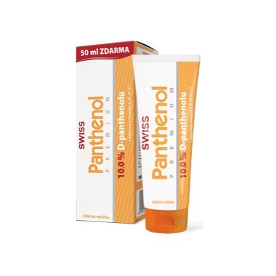 Swiss Panthenol 10% Premium telové mlieko 250 ml