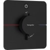 Sprchová batéria Hansgrohe ShowerSelect Comfort Q bez podomietkového telesa matná čierna 15581670