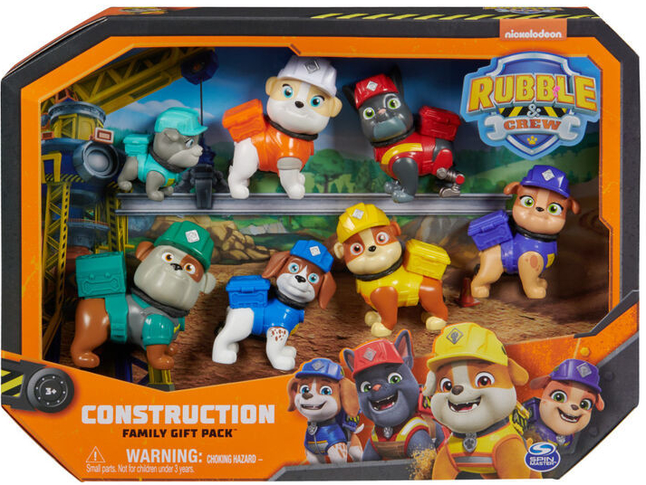 Spin Master PAW PATROL RUBBLE & CREW MULTIBALENIE FIGÚRIEK