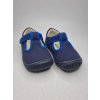 Protetika papuče chlapecké Barefoot KIRBY DENIM tmavě modrá