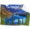 Deka Rybník (Rozmer: 200 x 140 cm, Podšitie baránkom: ÁNO)