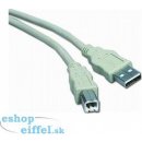 PremiumCord kábel USB 2.0, A-B, 2m