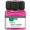 Akrylová farba KREUL 20ml matná ružová