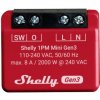 Shelly Shelly 1PM Mini Gen3 Spínacia a meracie aktor Wi-Fi, Bluetooth; Shelly_Plus_1PM_Mini_G3