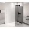 Polysan ARCHITEX BLACK MATT sprchová zástena 1362 mm, dymové sklo AXB140SC