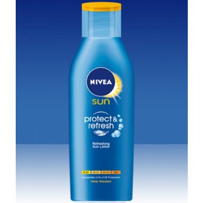 Nivea Sun Protect & Refresh chladivé mlieko na opaľovanie SPF20 200 ml