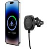 SWISSTEN MagStick COMPACT MAGNETIC CAR HOLDER WITH WIRELESS CHARGER 15W/7,5W(MagSafe compatible)