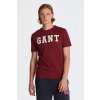 TRIČKO GANT MD. SS T-SHIRT PLUMPED RED