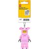 LEGO KĽÚČENKA BATERKA LED Prasiatko KĽÚČENKA Minifigures LGL-KE212H