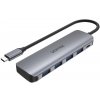 Unitek Aktívny rozbočovač s USB-C až 4x USB 3.1 Gen1, microUSB, 5Gbps, BC (H1107A)