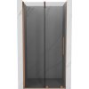 Mexen Velar posuvné sprchové dvere 120 cm, grafit, brúsená meď - 871-120-000-41-65