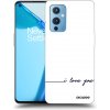 Picasee silikónový čierny obal pre OnePlus 9 - Milujem ťa