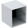 Geberit ONE Bočná skrinka, 45x49x47 cm, otvorená, lesklá biela 505.079.00.1