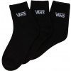 Vans Classic Half Crew 3 Pack Black 27-30.5