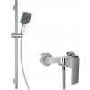 kielle Arkas I - Sprchový set s batériou, tyčou, hadicou a sprchovou hlavicou, chróm - 10211SN10