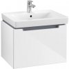 Villeroy & Boch Subway 2.0 skrinka 58.7x45.4x42 cm závesná kúpeľňová skrinka pod umývadlo biela A68710DH