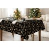 Áčko a.s. Ružomberok Vianočný obrus ZLATÝ STROMČEK, Vyberte rozmer 120 x 160 cm