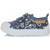 D.D.step detské dievčenské plátenky royal blue