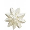 MADAM STOLTZ Závesná papierová hviezda Snowflake Ø 45 cm