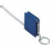 Prívesok na kľúče zvinovací meter, 1 m, modrá
