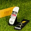 Finga Fingerboards Komplet začiatočník Design Spot bílý chrom trucky