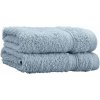 Modré froté bavlnené uteráky v súprave 2 ks 30x30 cm Zero Twist – Catherine Lansfield