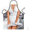 ITATI Kuchynská zástera Marilyn (Sexi zástera darček pre ženu)