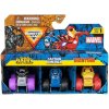 Monster Jam Mini Black Panther, Captain America a Iron Man