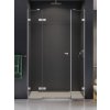 New Trendy Eventa sprchové dvere 150 cm výklopné chróm lesklá/priehľadné sklo EXK-4464