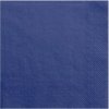 PartyDeco servítky papierové 3V Navy blue 33x33cm