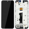 LCD Displej + Dotykové sklo + Rám Motorola Moto G20, XT2128 - originál Farba: Čierna