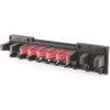 PROSPERPLAST Závesný držiak MULTI HOLDER 597 x 128 x 118 mm čierny