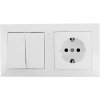 Aigostar B.V. | Aigostar - Spínač domový so zásuvkou 1x16A/250V | AI0340