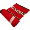 Arsenal FC Fleecová deka Arsenal FC, červená, 125x150 cm