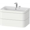 Duravit Happy D.2 umývadlo so skrinkou 77.5 cm biela HP4637O3636