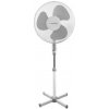 Ventilátor stojanový o40cm HURRICANE, bielo-sivý